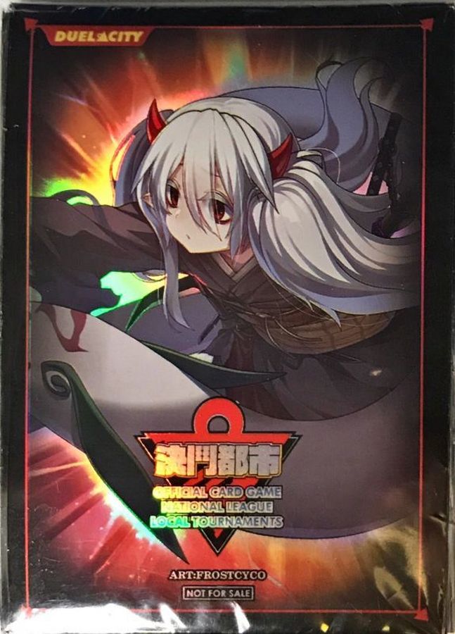 スリーブ『決闘都市幽鬼うさぎ』15枚入り【-】{-}《スリーブ》