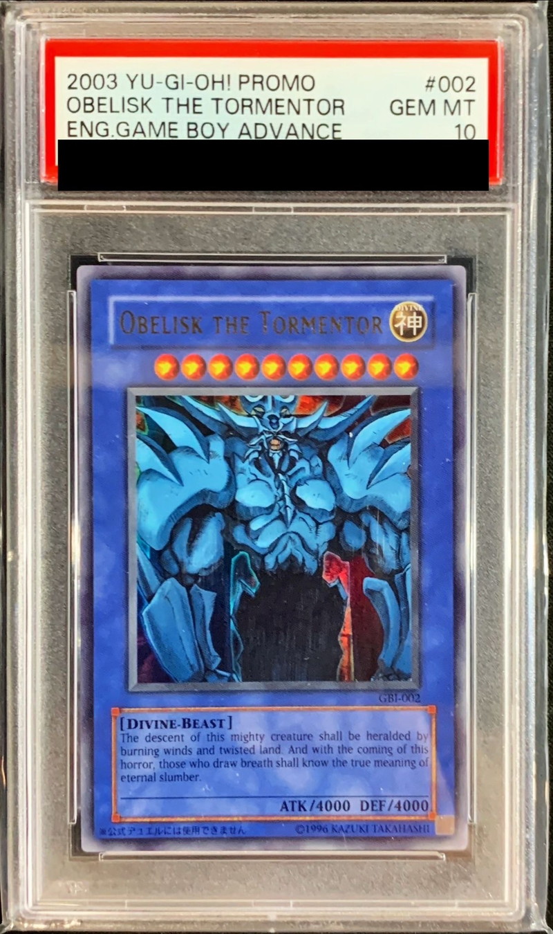 PSA10鑑定済〕☆英語版☆オベリスクの巨神兵【ウルトラ】{GBI-002