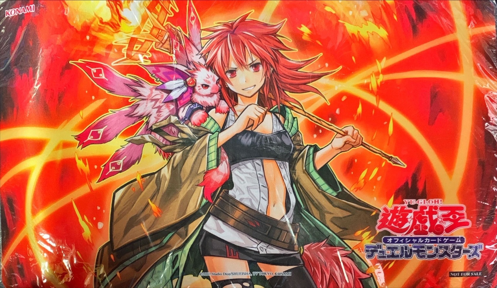 遊戯王 灼熱の火霊使いヒータ 20th 遊戯王 灼熱の火霊使いヒータ 20th