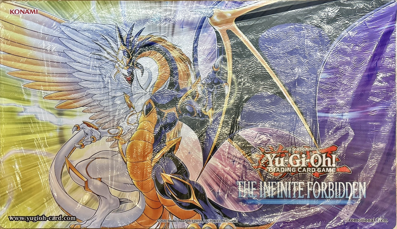 プレイマット『光と闇の竜王』【-】{-}《プレイマット》