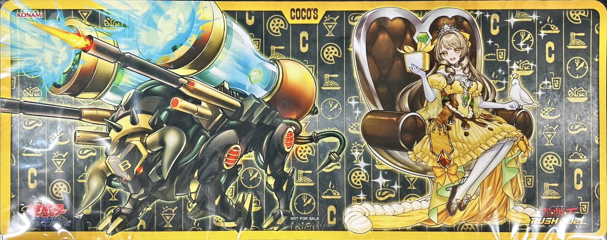 プレイマット『COCOSコラボ2(当選通知書付き)』【-】{-}《プレイマット》