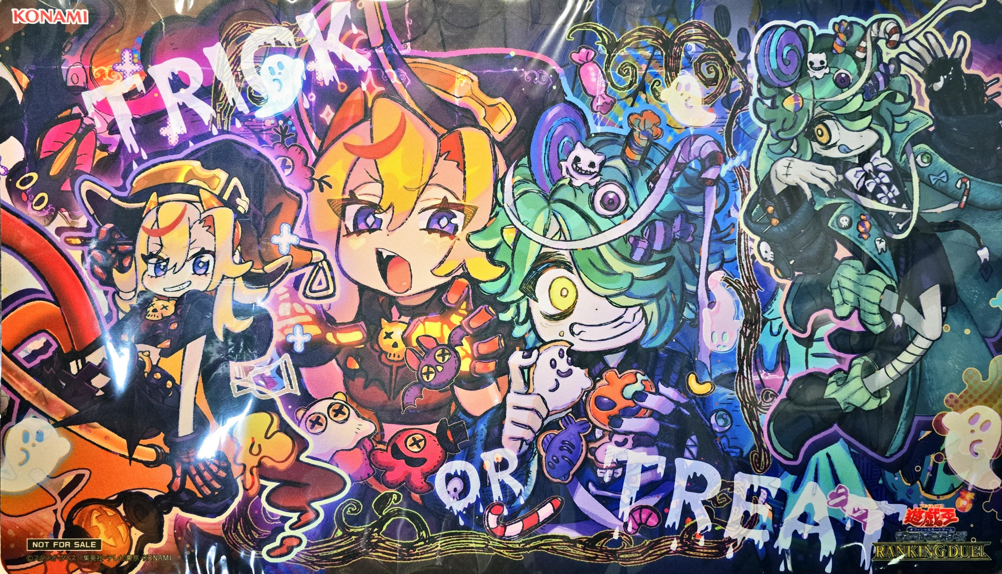 プレイマット『TrickorTreat!(RANKINGDUEL2024)』【-】{-}《プレイマット》