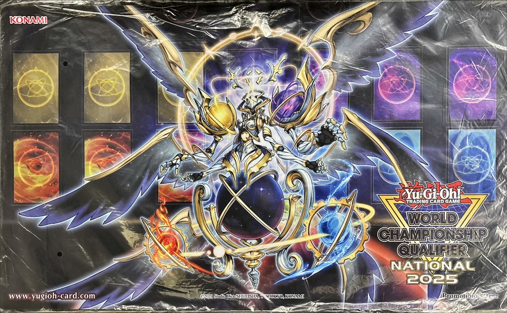 創世の神デウテロノミオン プレイマット フィールドセンターカード