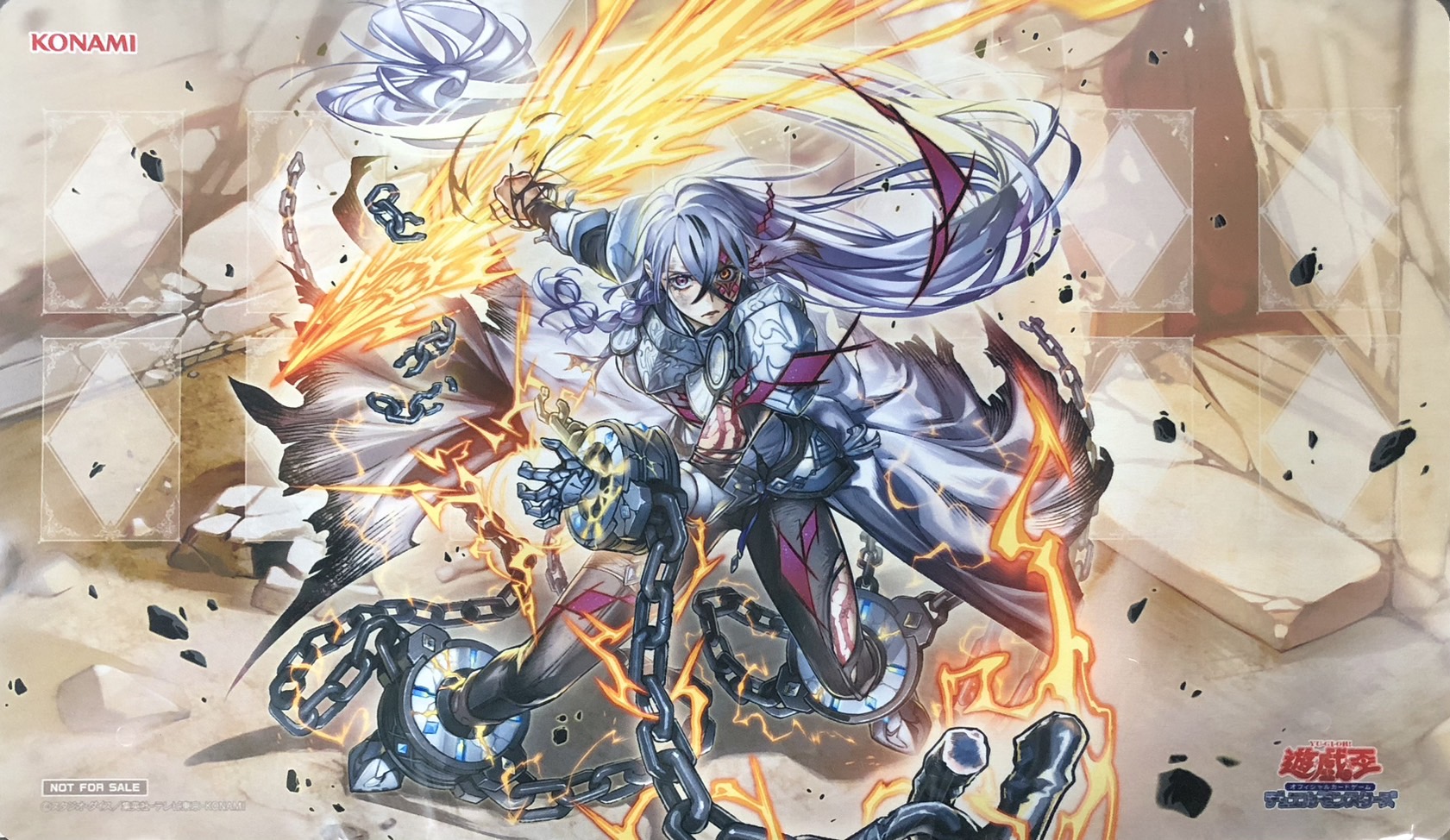 プレイマット『教導の雷霆フルルドリス(RANKINGDUEL2025