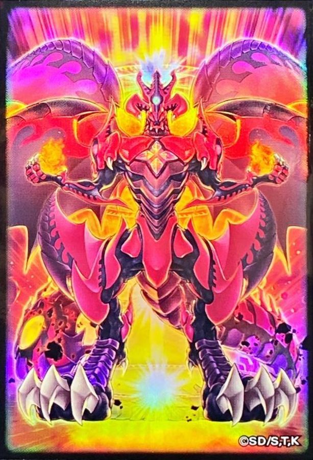 状態A-〕スリーブ『スカーレッドスーパーノヴァドラゴン』10枚入り