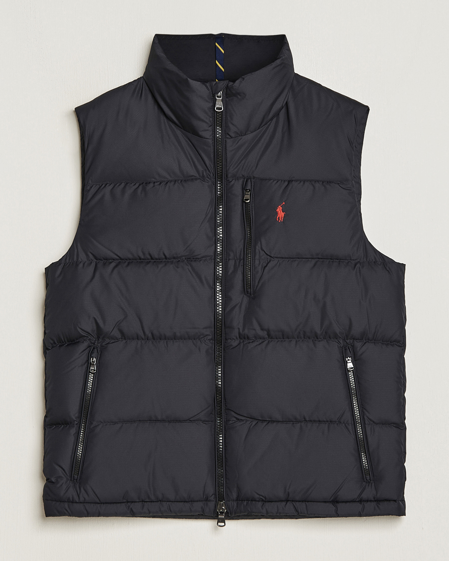Polo Ralph Lauren El Cap Down Vest Black at CareOfCarl.com