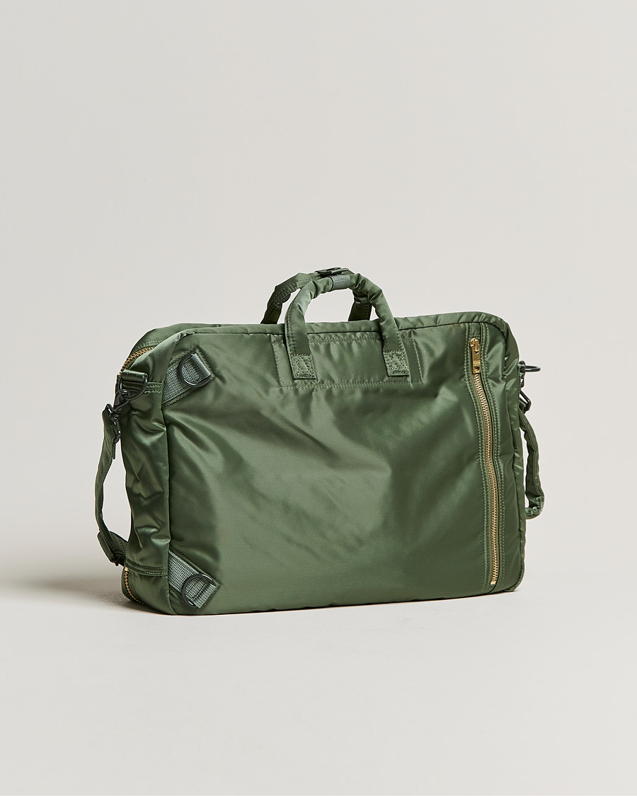 Porter-Yoshida & Co. Tanker 3Way Briefcase Sage Green at