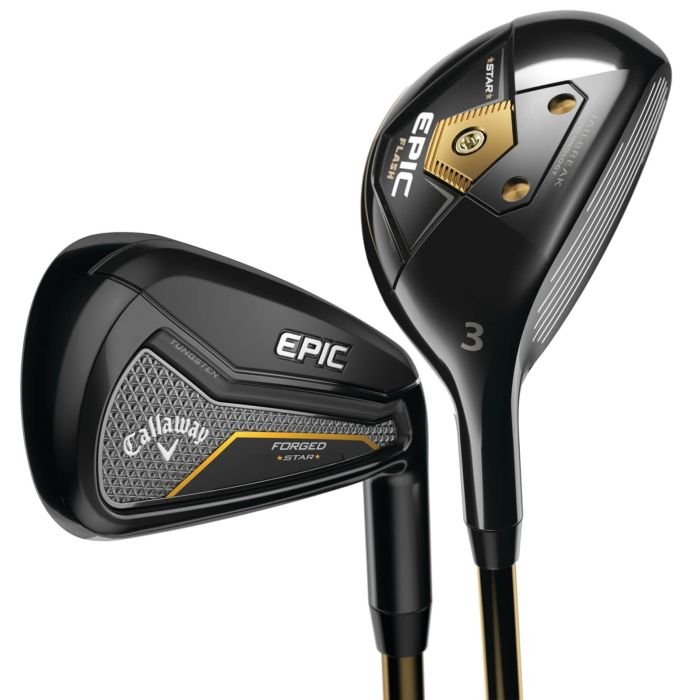 Callaway Womens Epic Flash Star Forged Hybrid Combo Iron Set