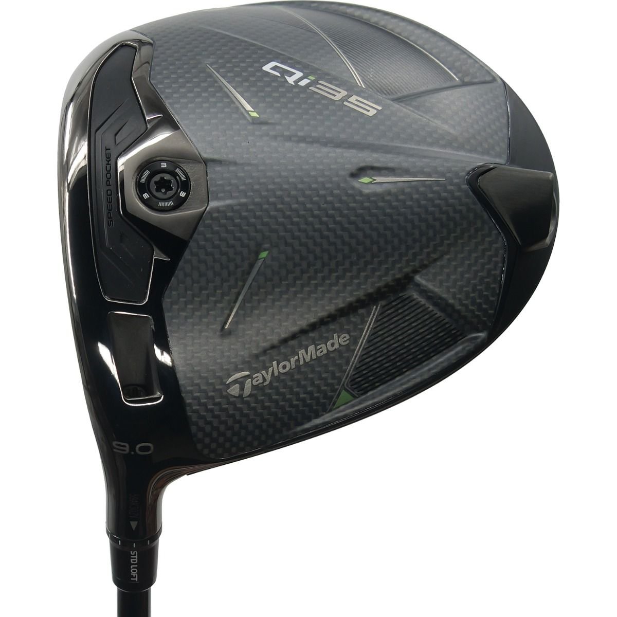 Used Taylormade Qi35 9* Driver Left Handed Ventus TR Blue 5 Stiff