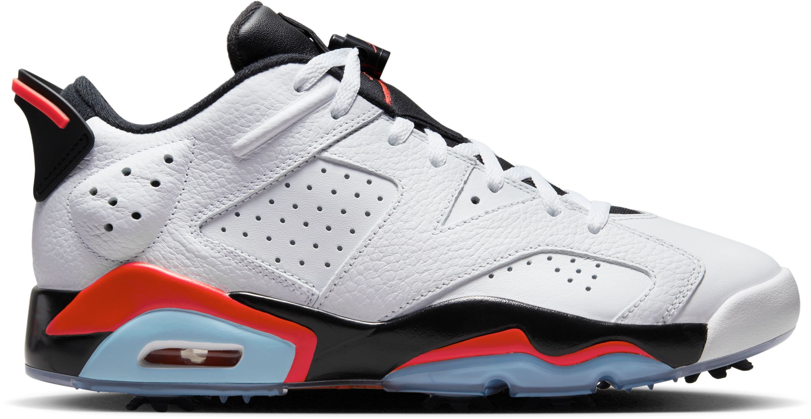 Nike Air Jordan Retro 6 G Golf Shoes White/Black/Infrared 23