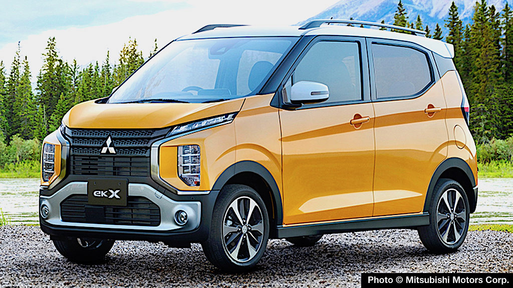 New Mitsubishi eK X Launched in Japan – Bold New Kei Car with