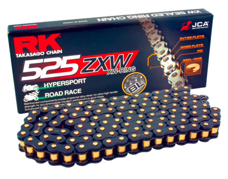 RK Drive Chain RK525ZXWBL-110