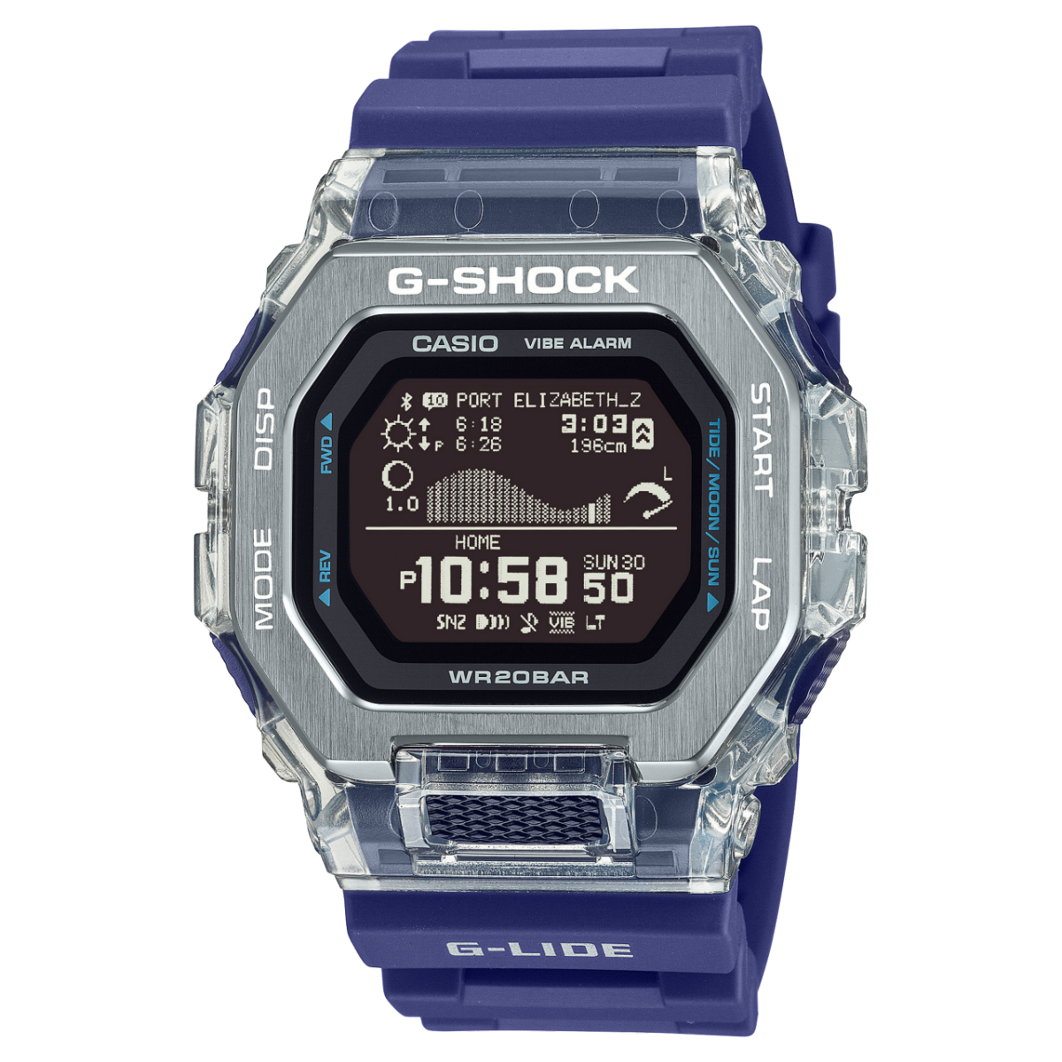 GBX100S-2 | G-SHOCK G-LIDE Silver | CASIO