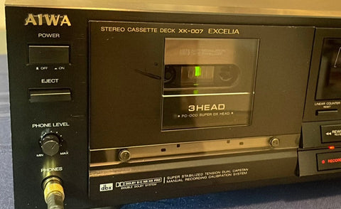 AIWA XK007 Excelia Cassette Deck