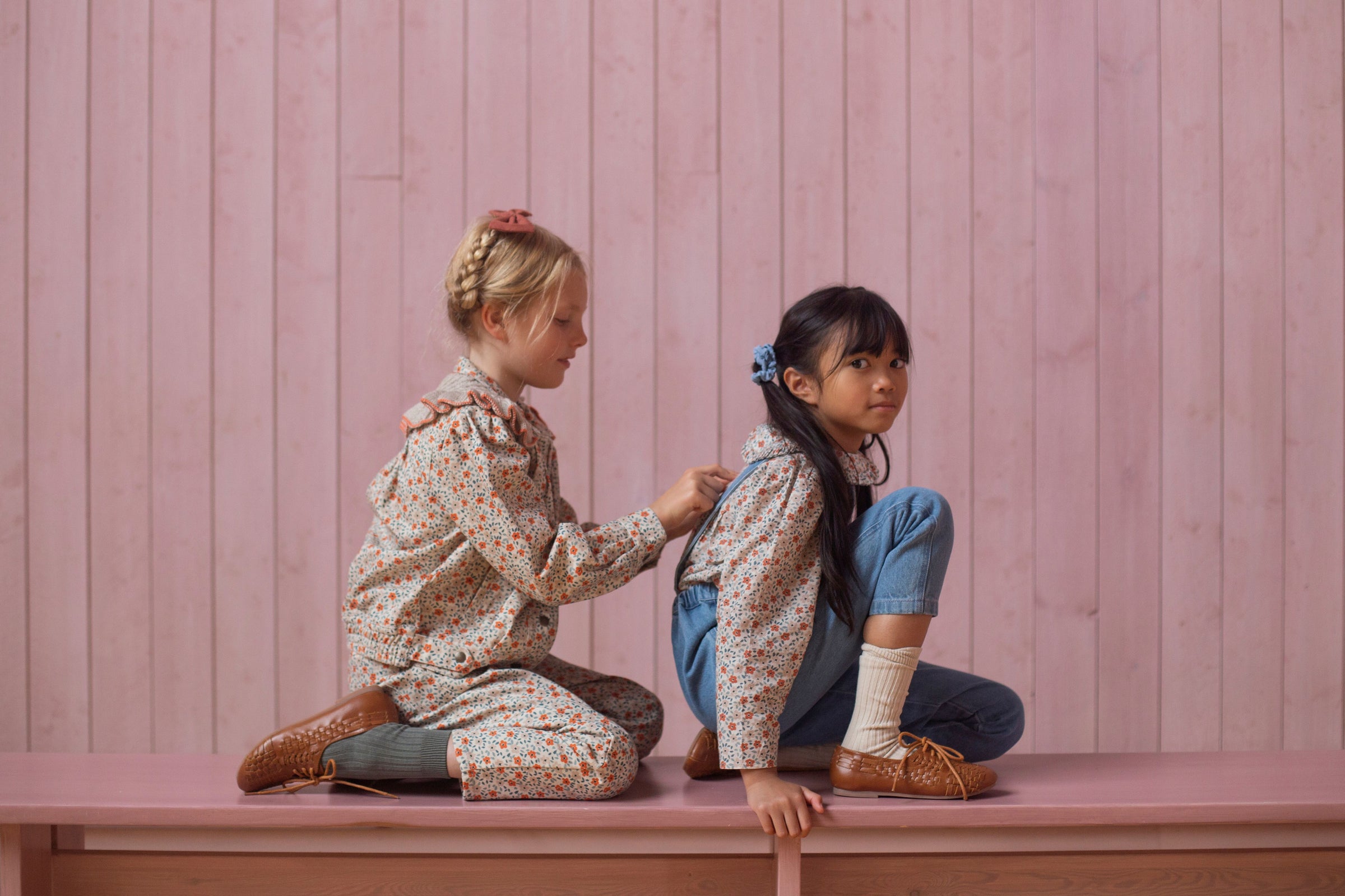 Soor Ploom Charlie Overall - Light Denim – Casp Baby Mommy & Me