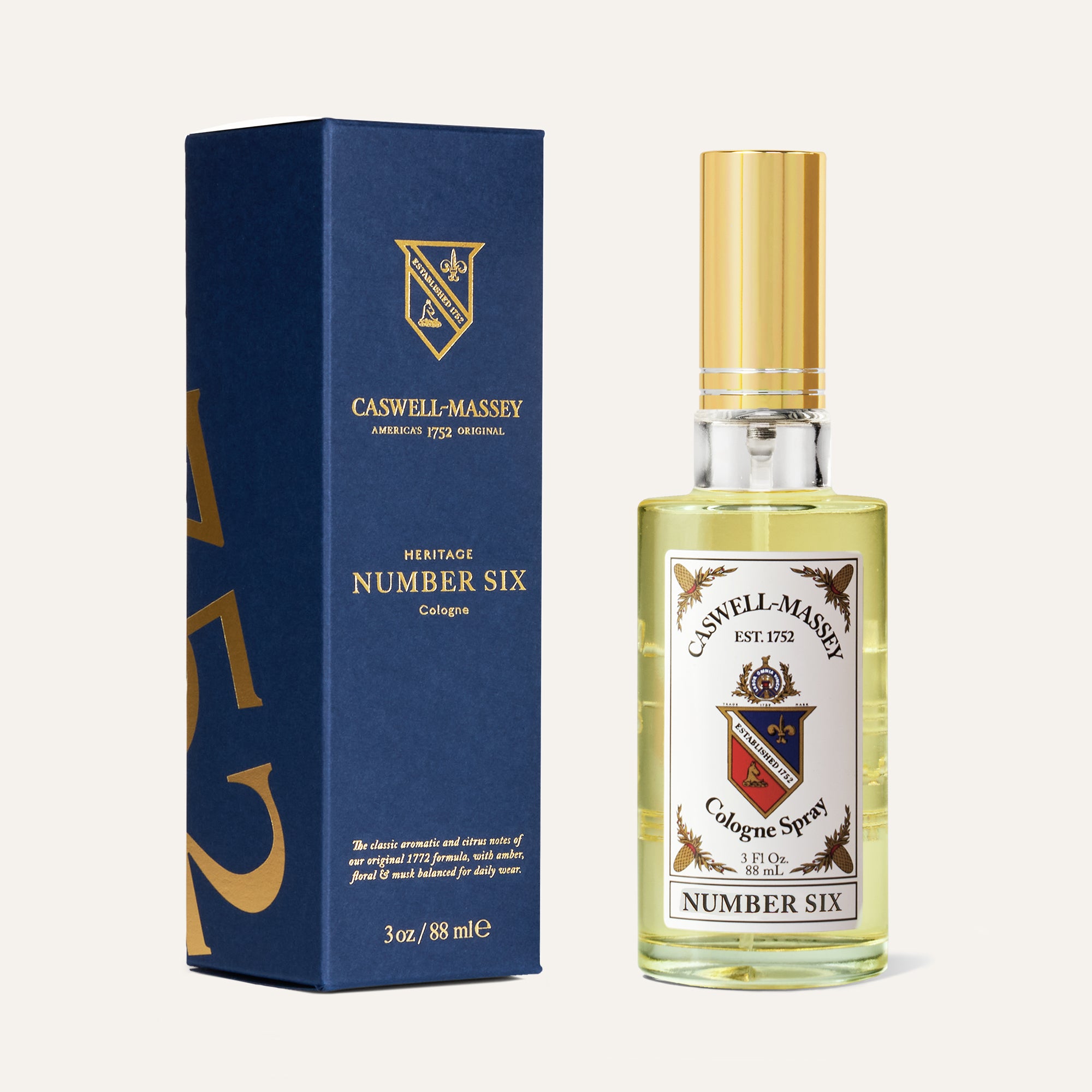 Number Six Cologne | Fine Fragrance | Caswell-Massey®