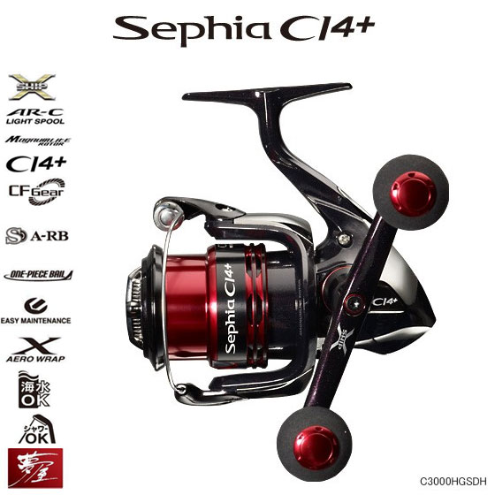 シマノ(SHIMANO) 12セフィアCI4+ C3000HGSDH ☆在庫処分特価 シマノ
