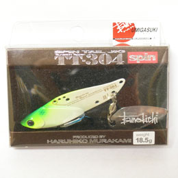 スピンテールジグ TT-304 spin 18.5g ホワイトライムチャート 常吉