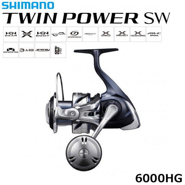 シマノ(SHIMANO) 21ツインパワーSW 6000HG ツインパワー SW | 激安釣具