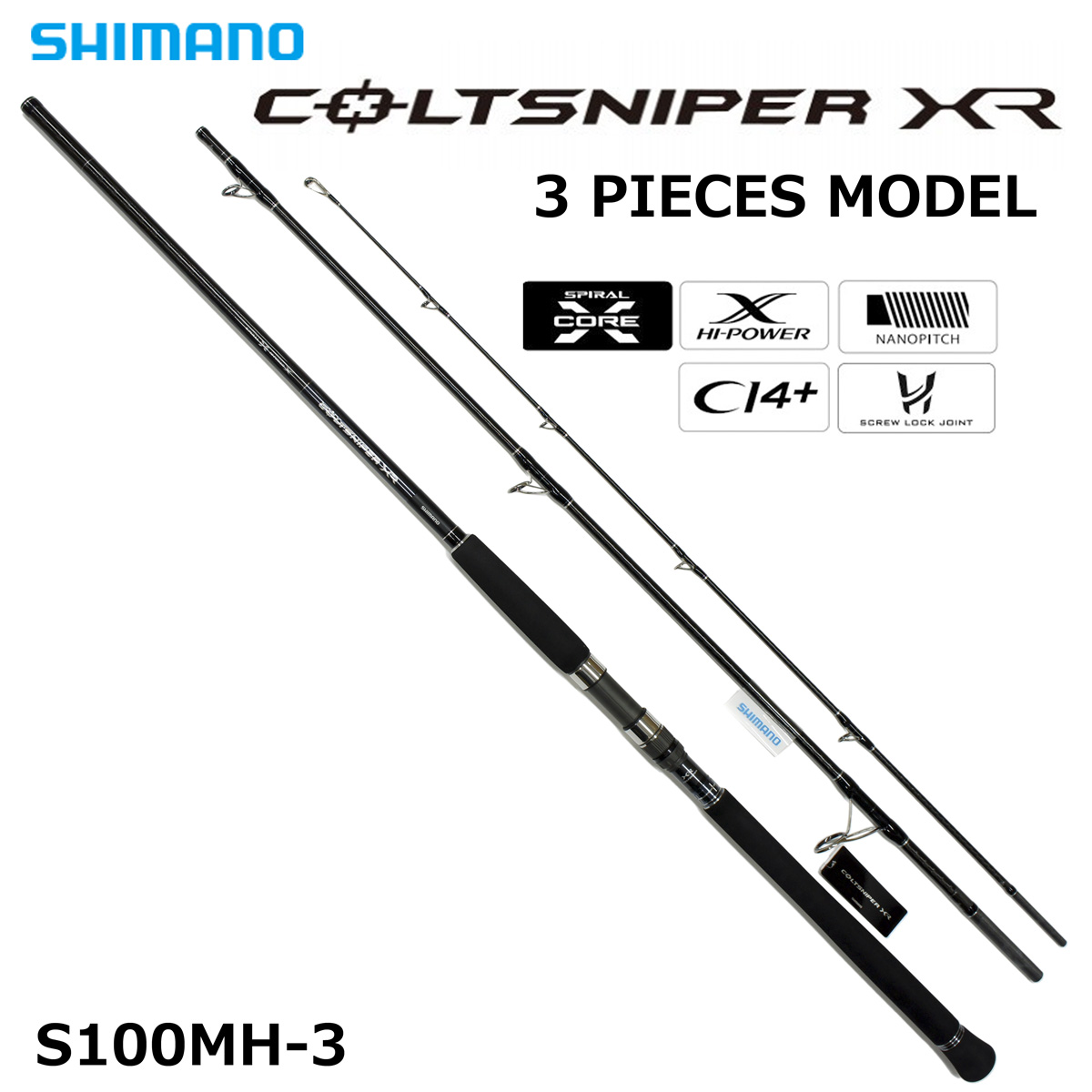 シマノ(SHIMANO) コルトスナイパー XR S100MH-3 コルトスナイパー