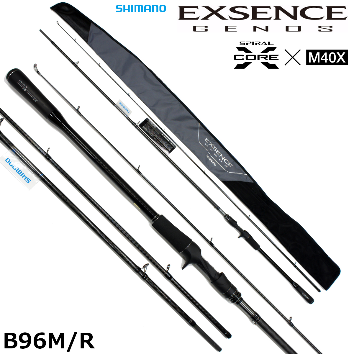 シマノ(SHIMANO) 20 エクスセンス ジェノス B96M/R エクスセンス