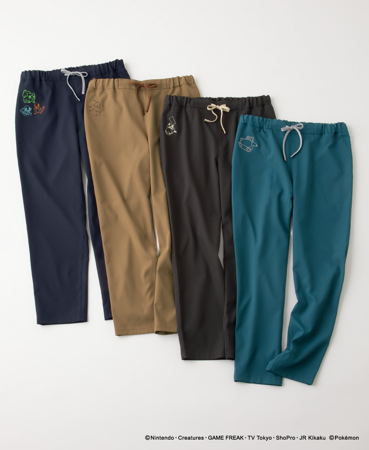 ポケモンスクラブパンツ(男女兼用) | おしゃれ白衣のクラシコ公式通販