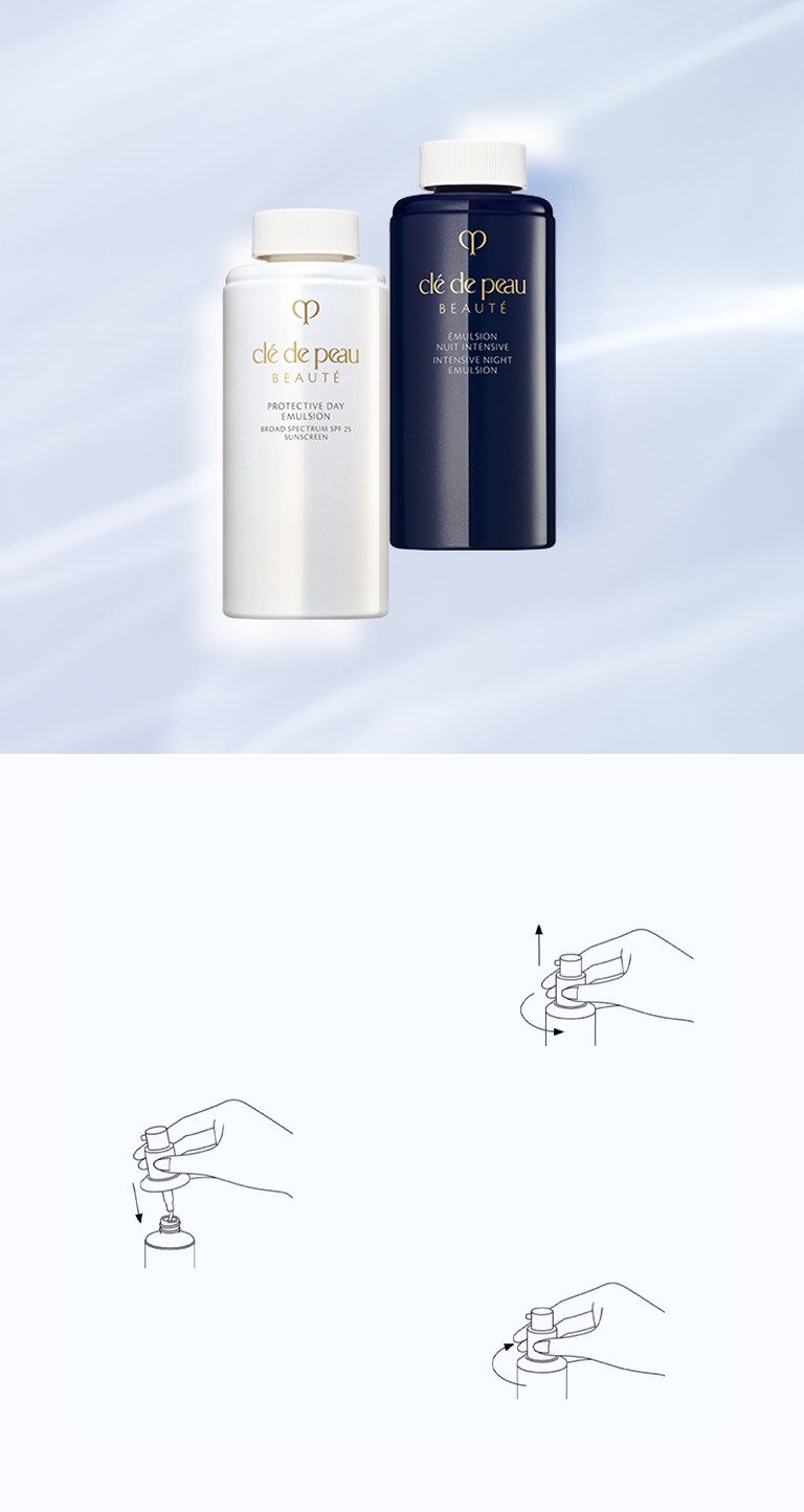 clé de peau BEAUTÉ エマルジョン SPF25 18ml Protective Day Emulsion
