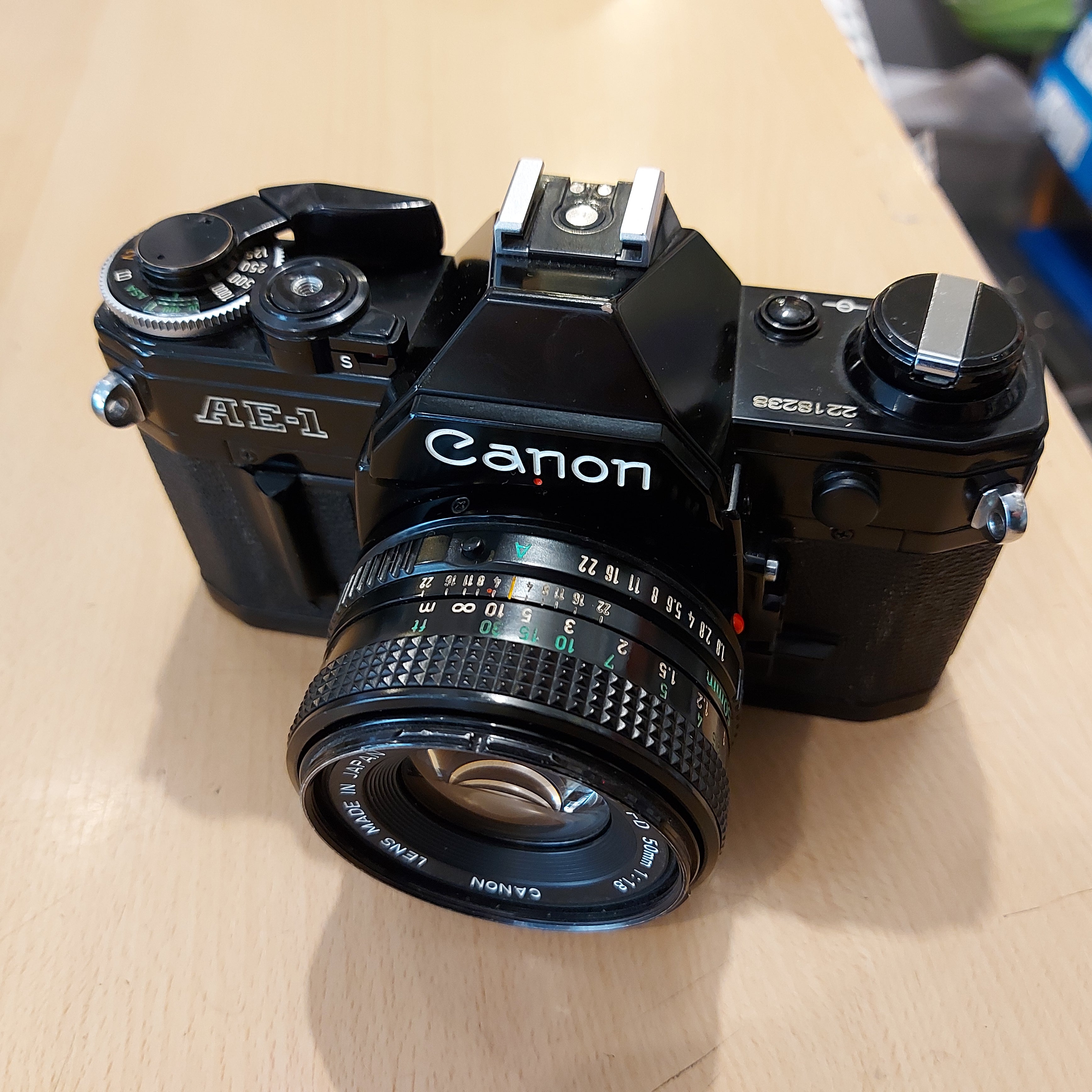 Canon AE-1 + 50mmf/1.8 – Clock Tower Cameras