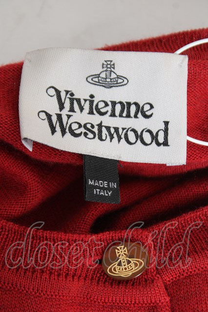 ヴィヴィアンウエストウッド 中古 / カラーオーブ刺繍カーディガン M
