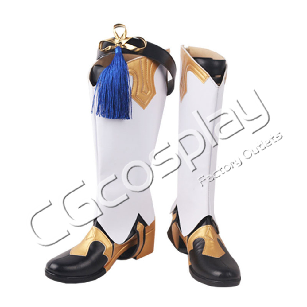 原神 げんしん 行秋 コスプレ靴/ブーツ コスプレ衣装