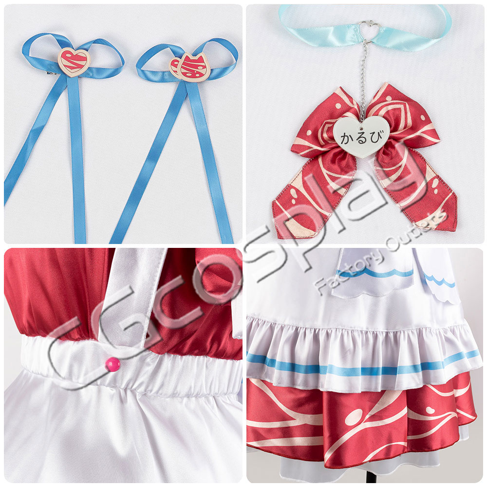 バーチャルYouTuber Vtuber 赤見かるび コスプレ衣装