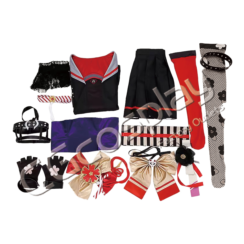 ブルーアーカイブ 狐坂ワカモ コスプレ衣装