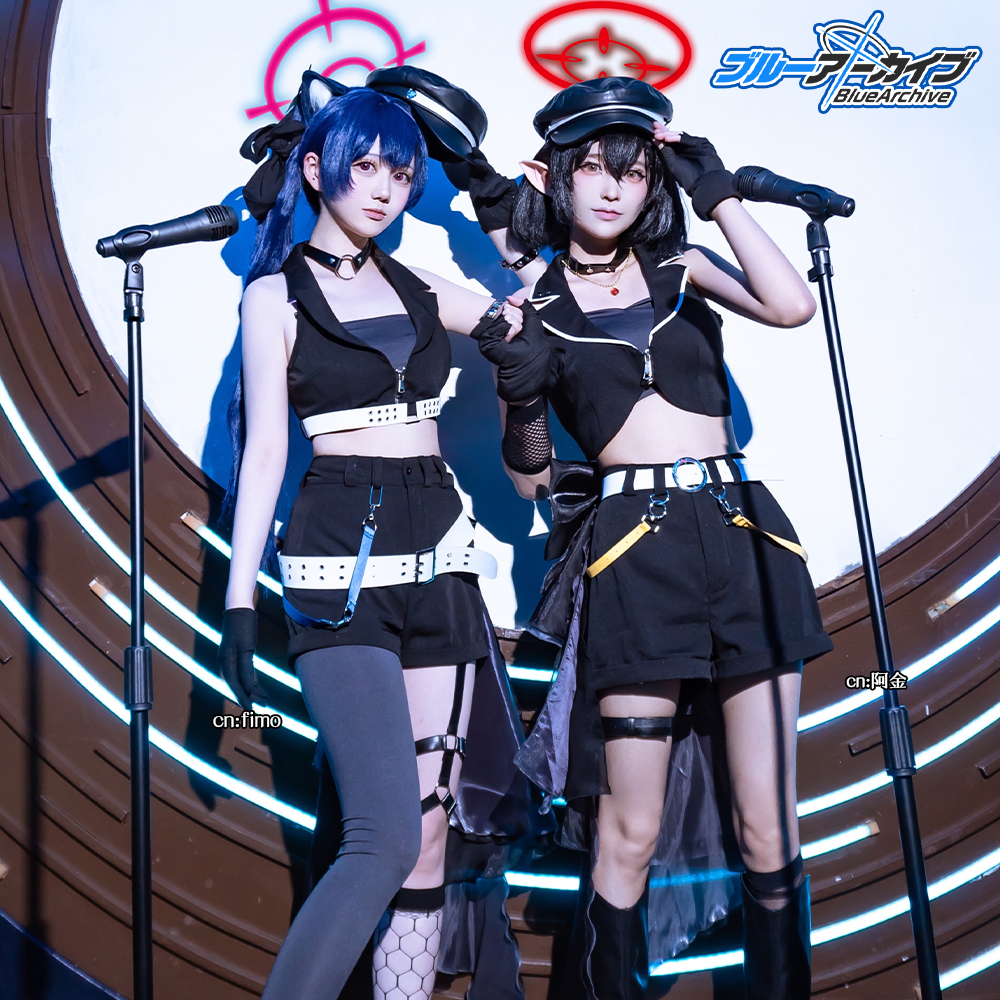 ブルーアーカイブ 奥空アヤネ（アイドル） コスプレ衣装