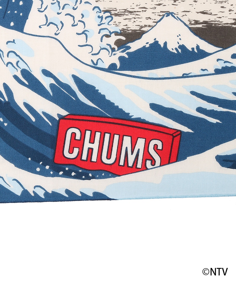 限定】CHUMS x 葛飾北斎 浪裏手ぬぐい|CHUMS(チャムス)|アウトドア