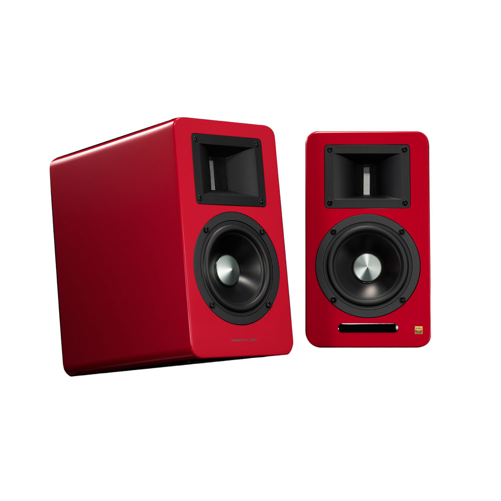 AIRPULSE A100 BT5.0 RDHG ハイレゾ対応アクティブスピーカー 1ペア（2