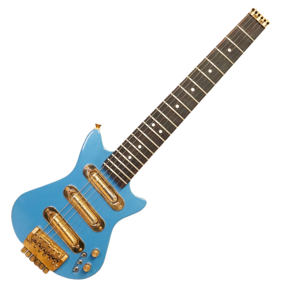 Lap Axe Freebird Pelham Blue Gold Ebony エレキギター トラベル