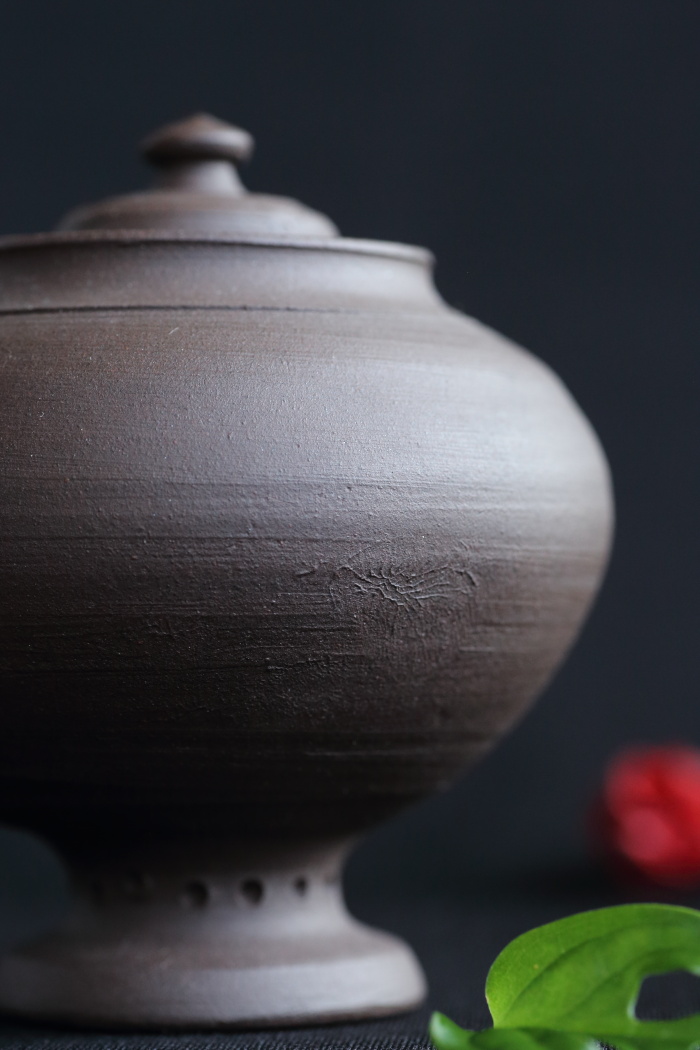 四代山田常山 紫泥急須 満容量180ml 作家もの常滑焼煎茶器 日本茶中国