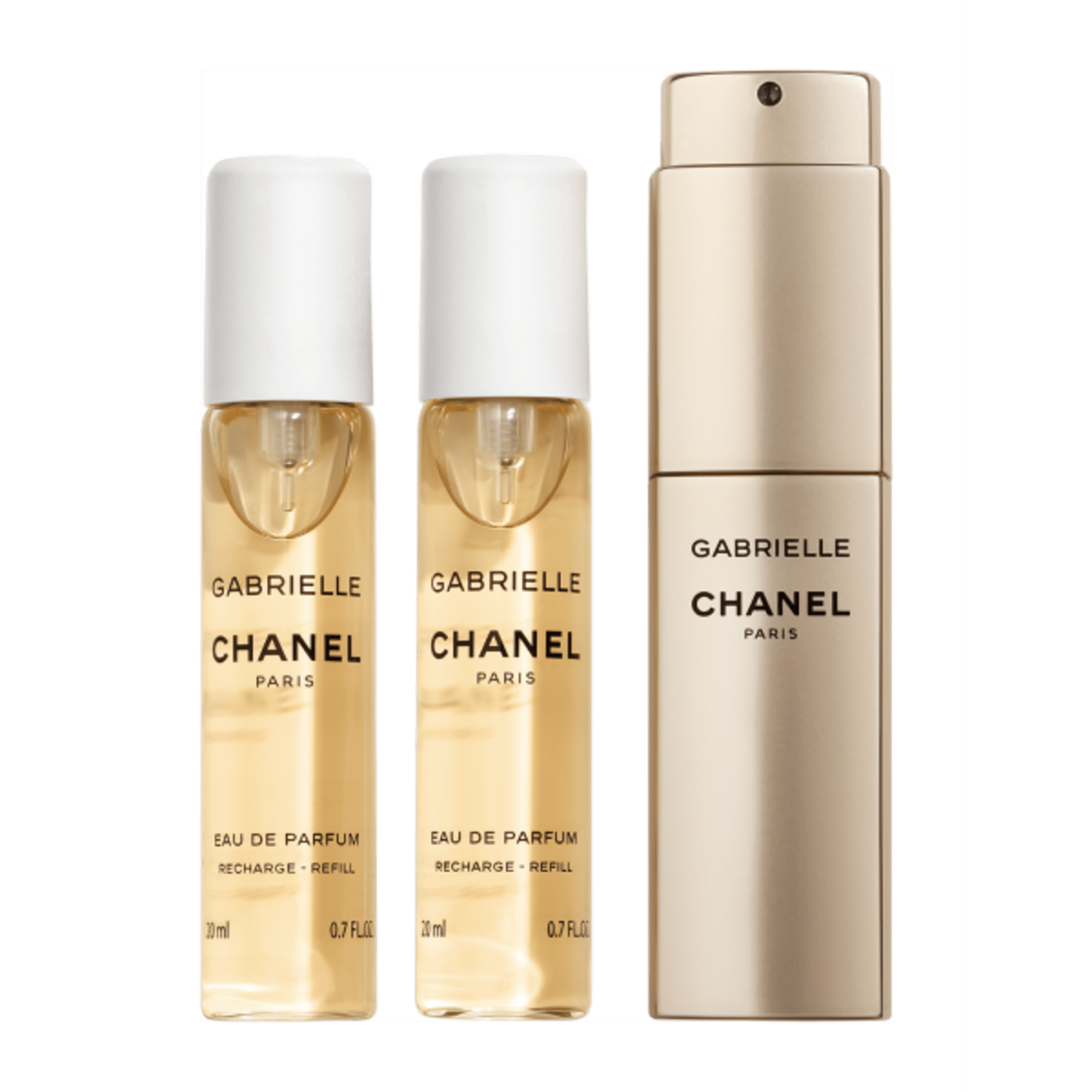 GABRIELLE CHANEL Eau de Parfum Twist and Spray (EDP) - 3x0.7 FL