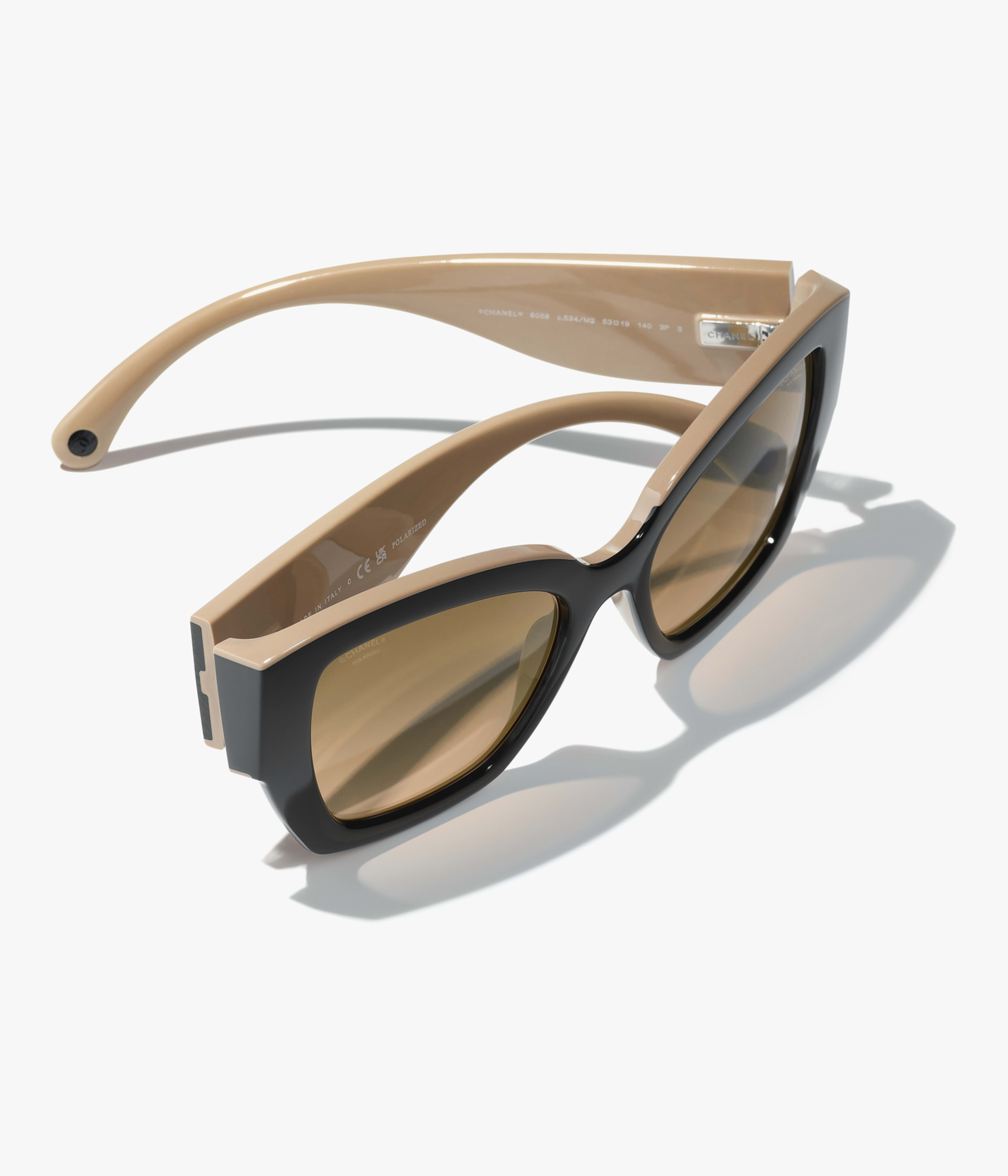 CHANEL サングラス: バタフライ シェイプ サングラス, ナイロン 6058