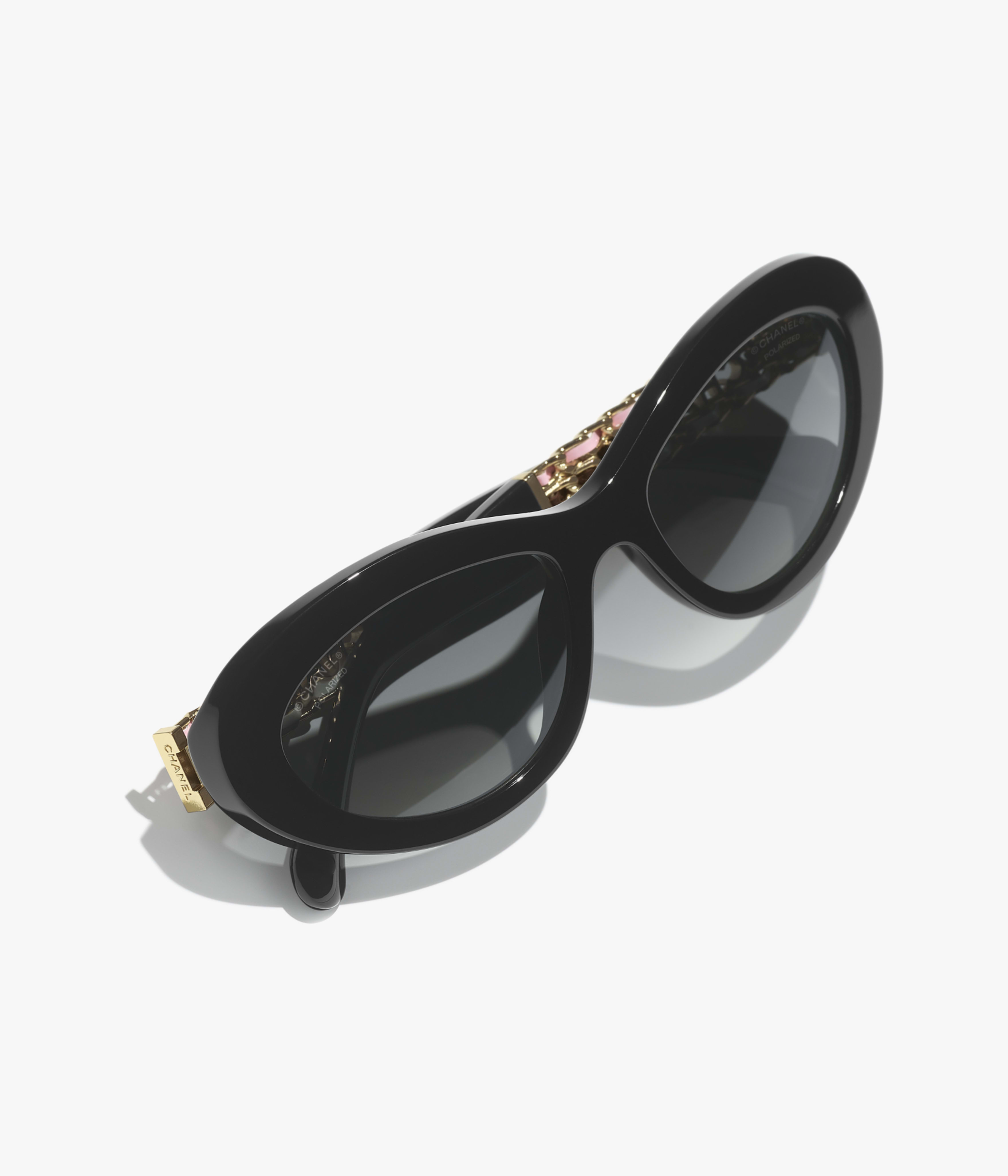 CHANEL サングラス: キャッツアイ シェイプ サングラス, アセテート