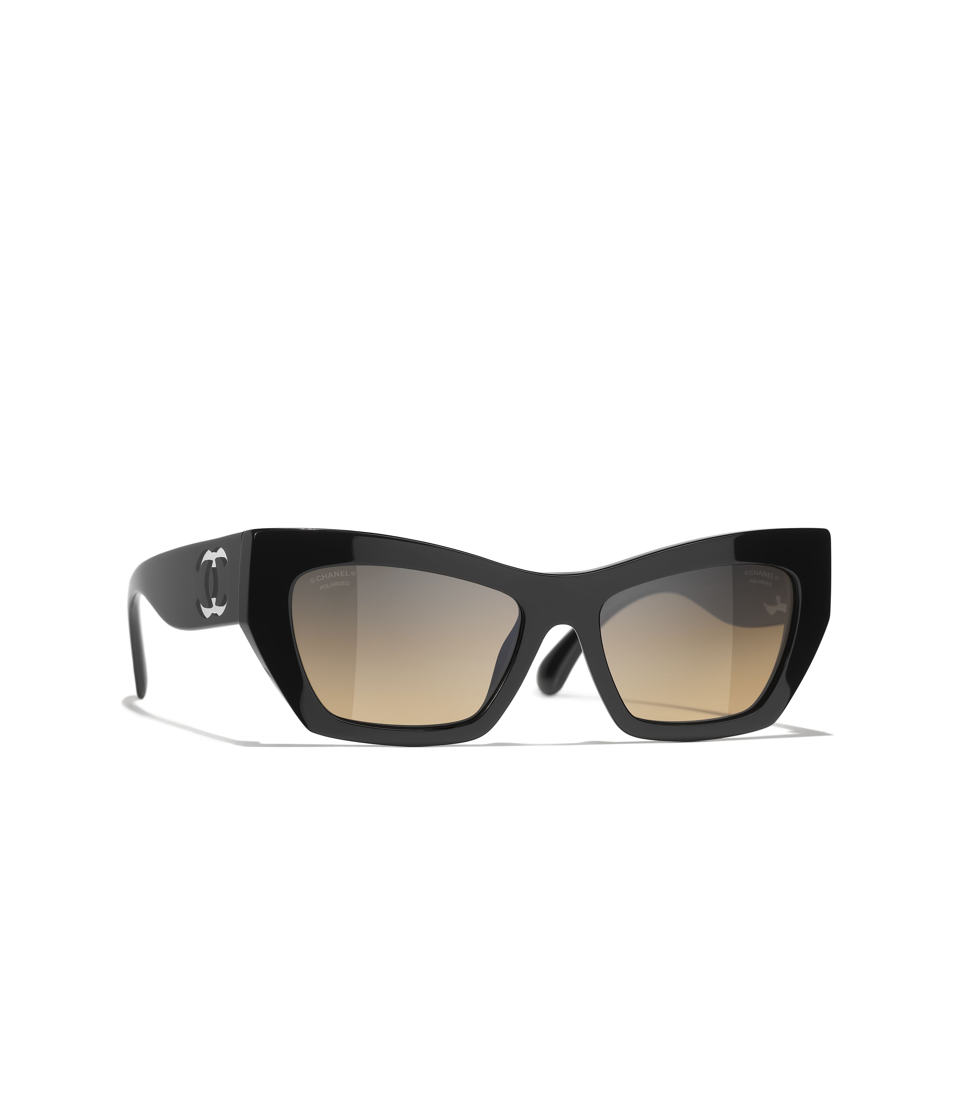 CHANEL Sunglasses: Cat Eye Sunglasses, acetate & glass pearls