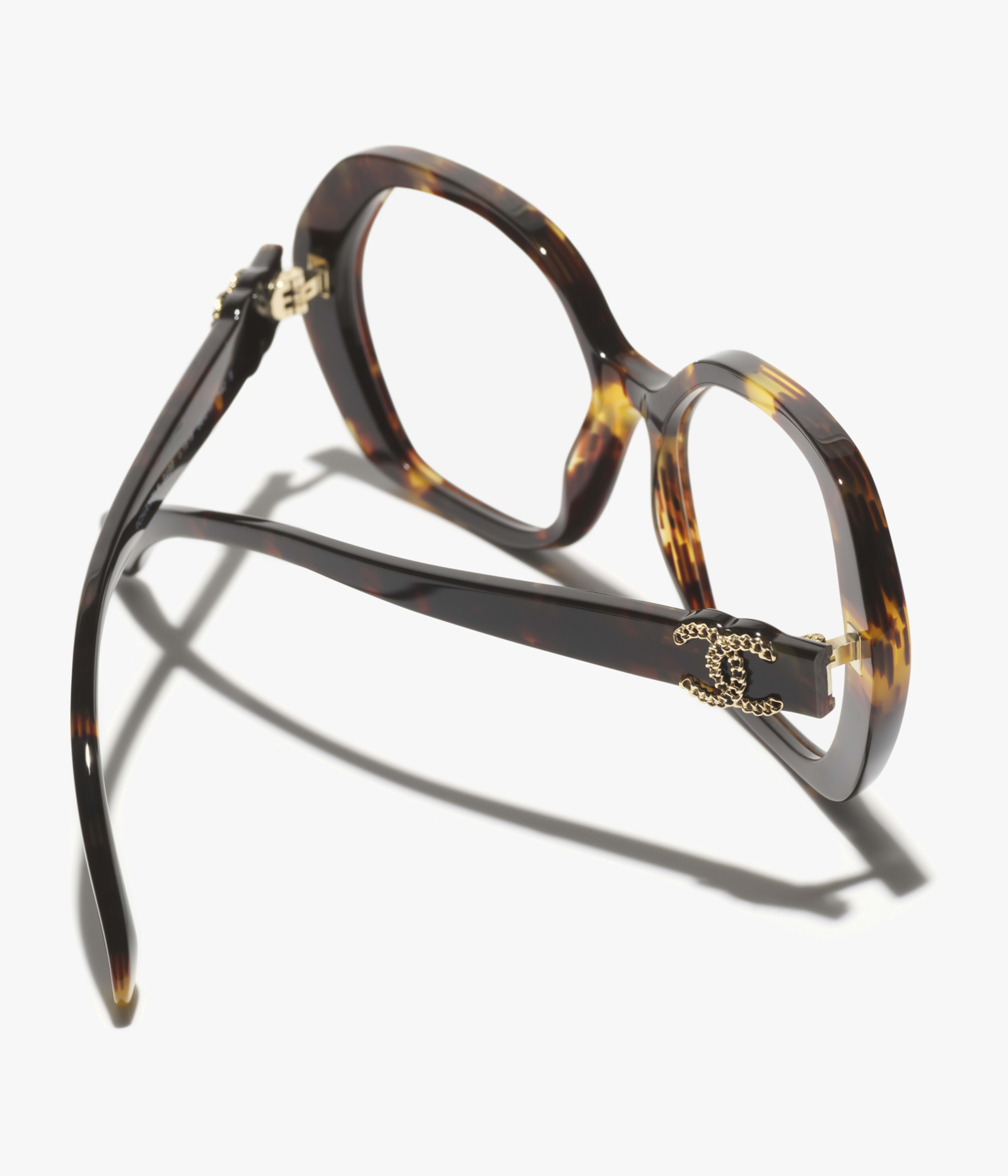 CHANEL Eyeglasses: Square Eyeglasses, acetate — Fashion | CHANEL