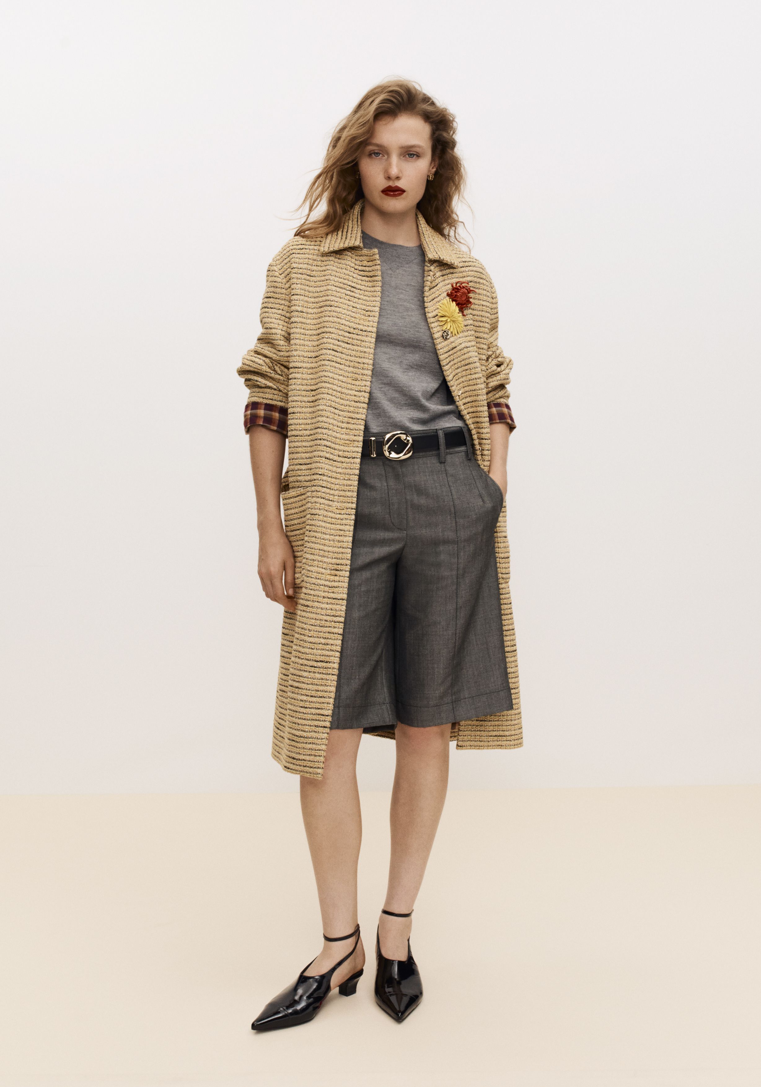 プルオーバー - カシミヤ & シルク、グレー — ファッション | CHANEL