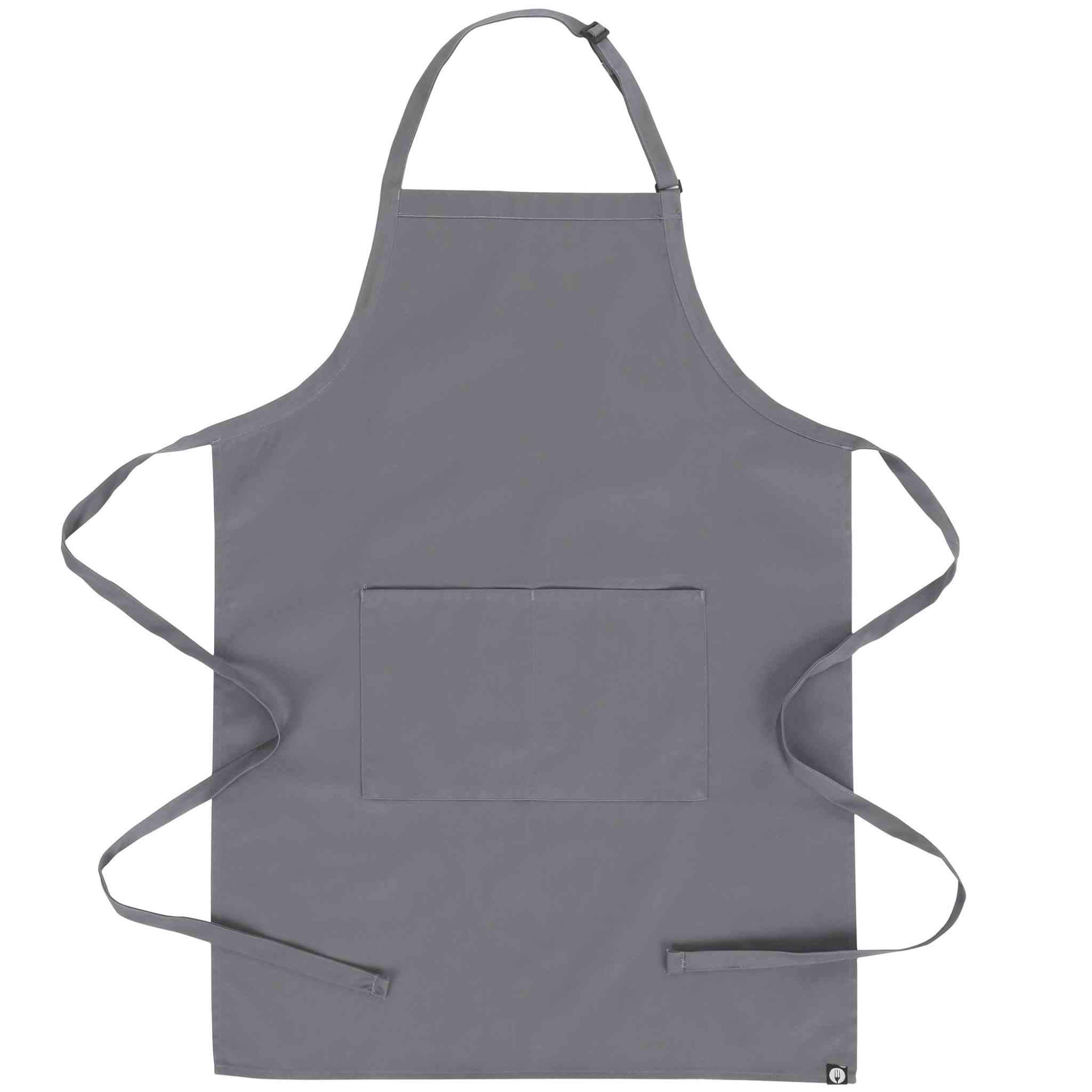 胸当てエプロン｜お洒落なグレー・丈夫で長持ち｜Chef Works® — Chef