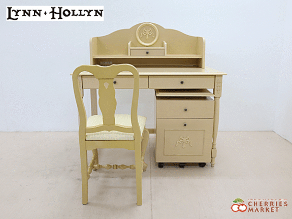 LYNN・HOLLYN】リンホーリン IDC大塚家具 デスク/机&ブックシェルフ