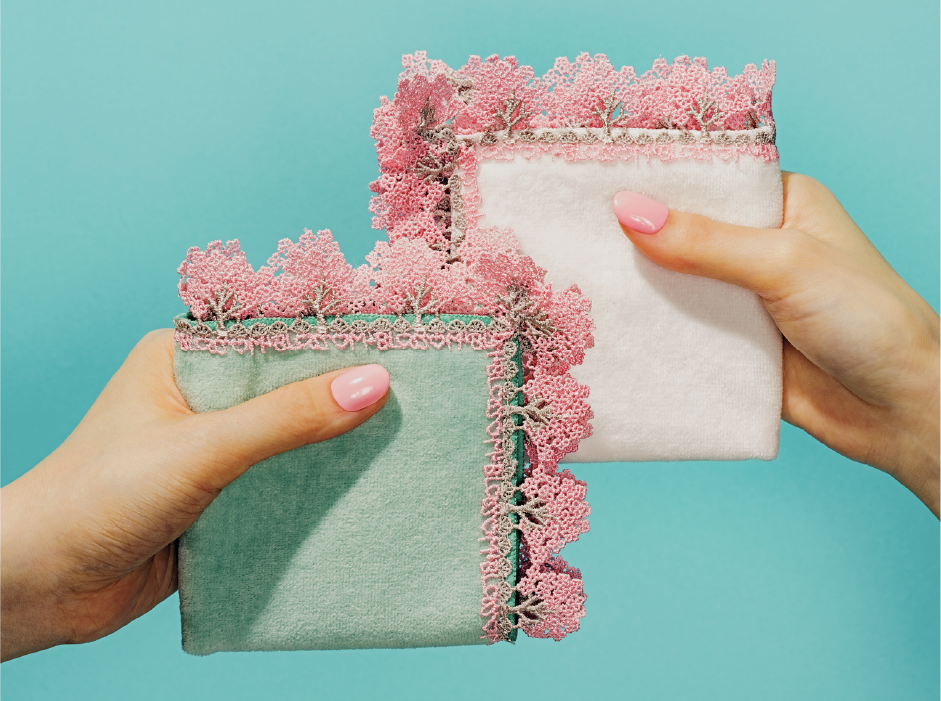 近沢レース店 2022春夏 シーズンタオルハンカチ頒布会