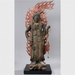 木造不動明王立像 [龍蔵寺] - 山口市の歴史文化資源 - 山口市ウェブサイト