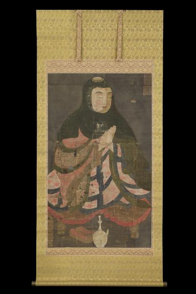 国宝 絹本著色聖徳太子及天台高僧像 - 加西市ホームページ