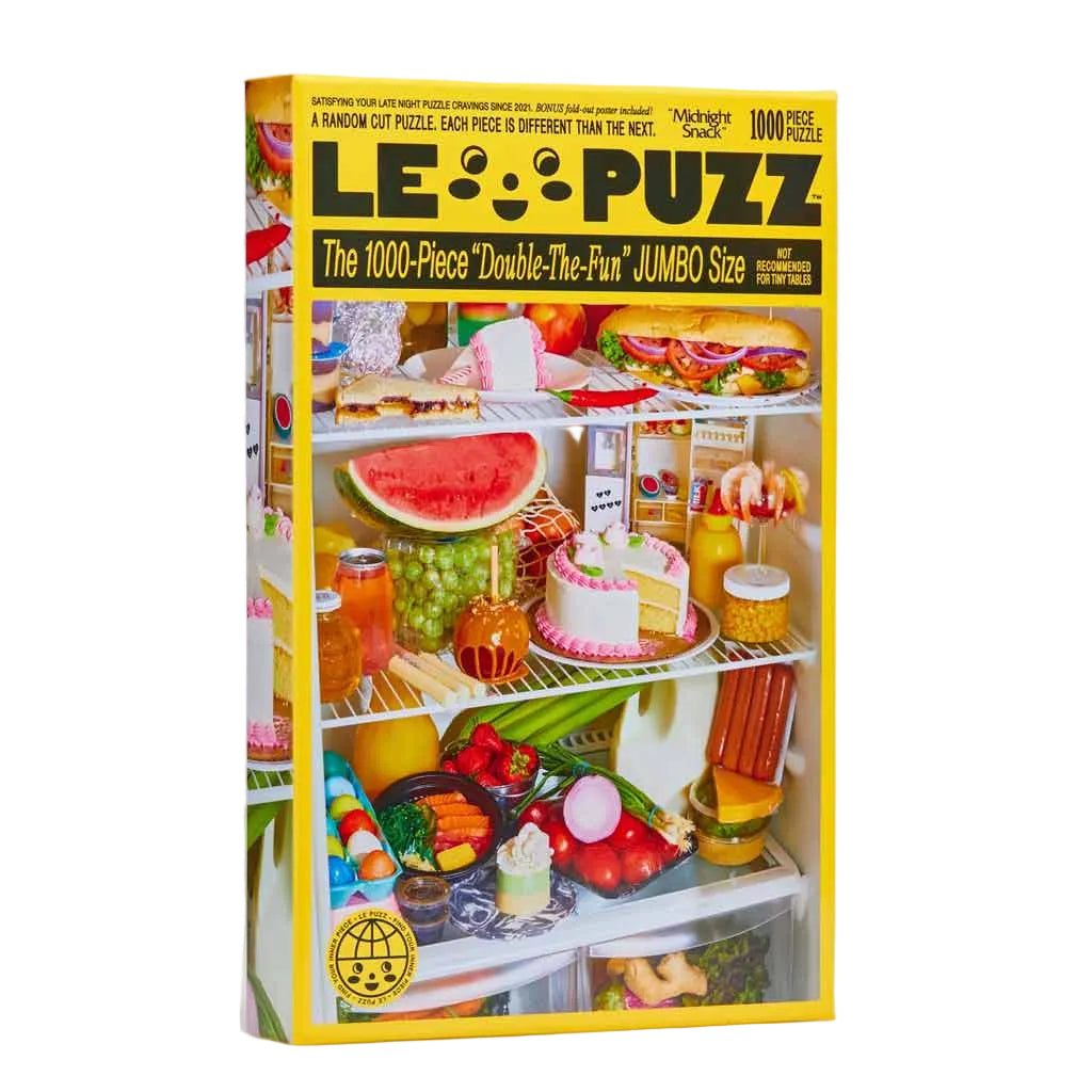 Le Puzz - 1000 Piece Puzzles – Midnight Snack – City Bird