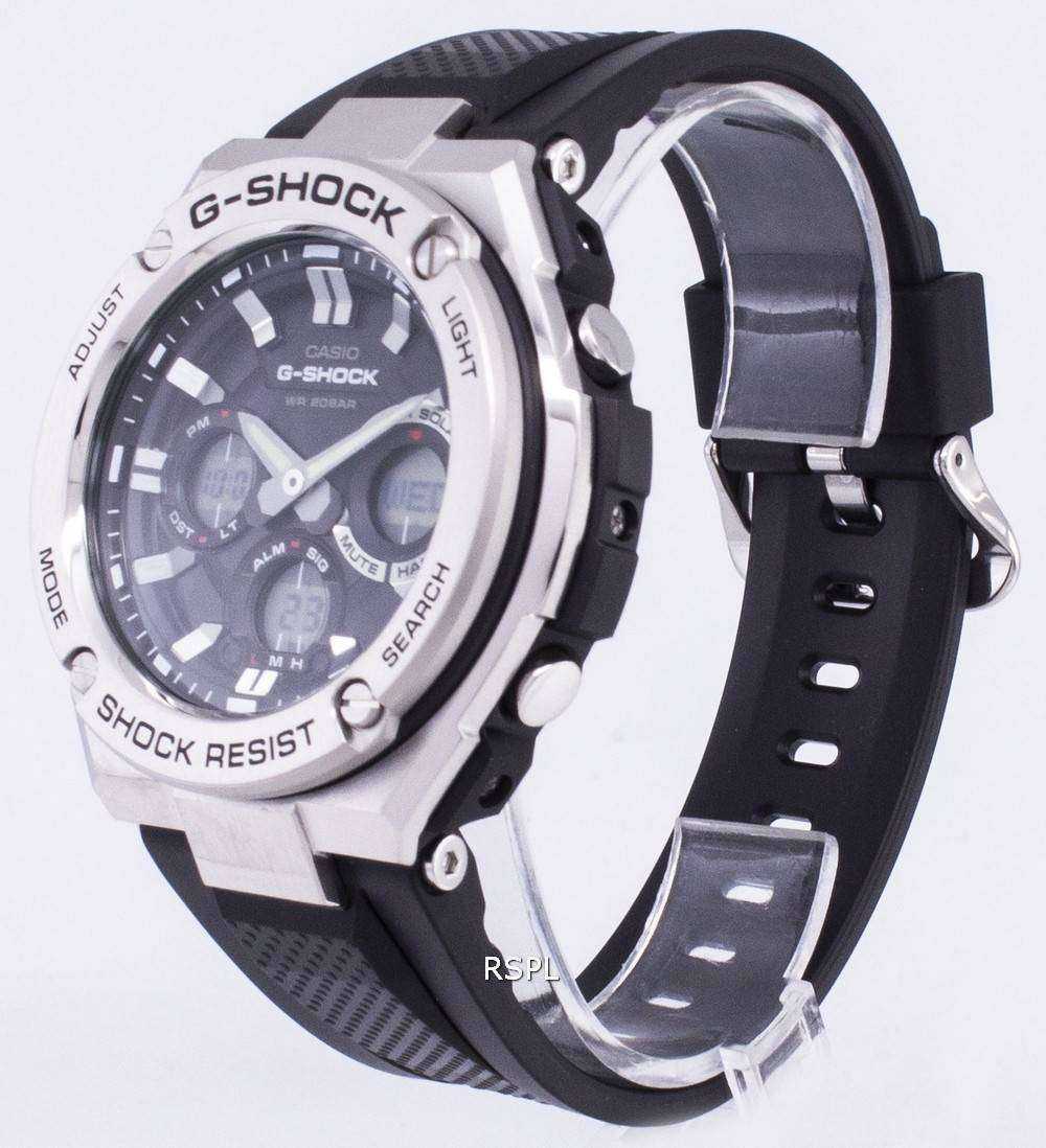 Casio G-Shock G-STEEL Analog-Digital World Time GST-S110-1A Men's Watc